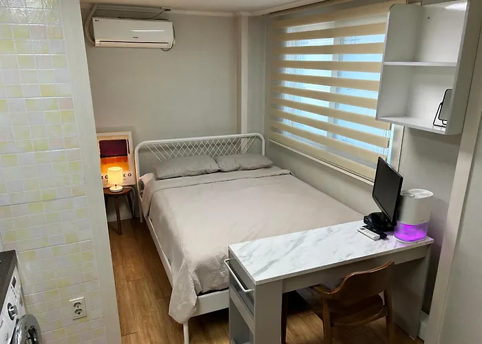 Apartamento 무료주차, 옥상정원 At 홍대, 연남, 연세대학교, 경복궁 Seul