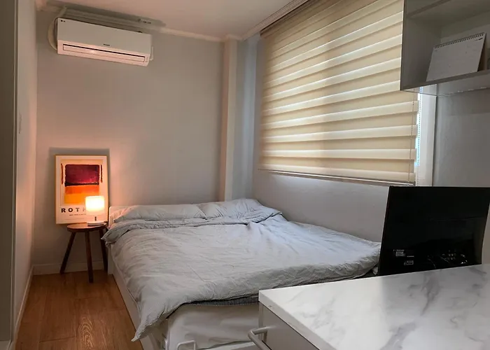 무료주차, 옥상정원 At 홍대, 연남, 연세대학교, 경복궁 Apartamento *