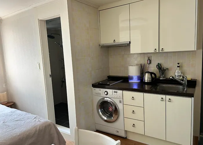 무료주차, 옥상정원 At 홍대, 연남, 연세대학교, 경복궁 Apartamento
